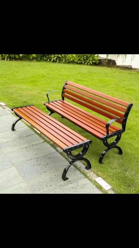 户外塑木座椅,公园休闲防腐坐凳,塑木实心条,塑木花箱,园林景观工程