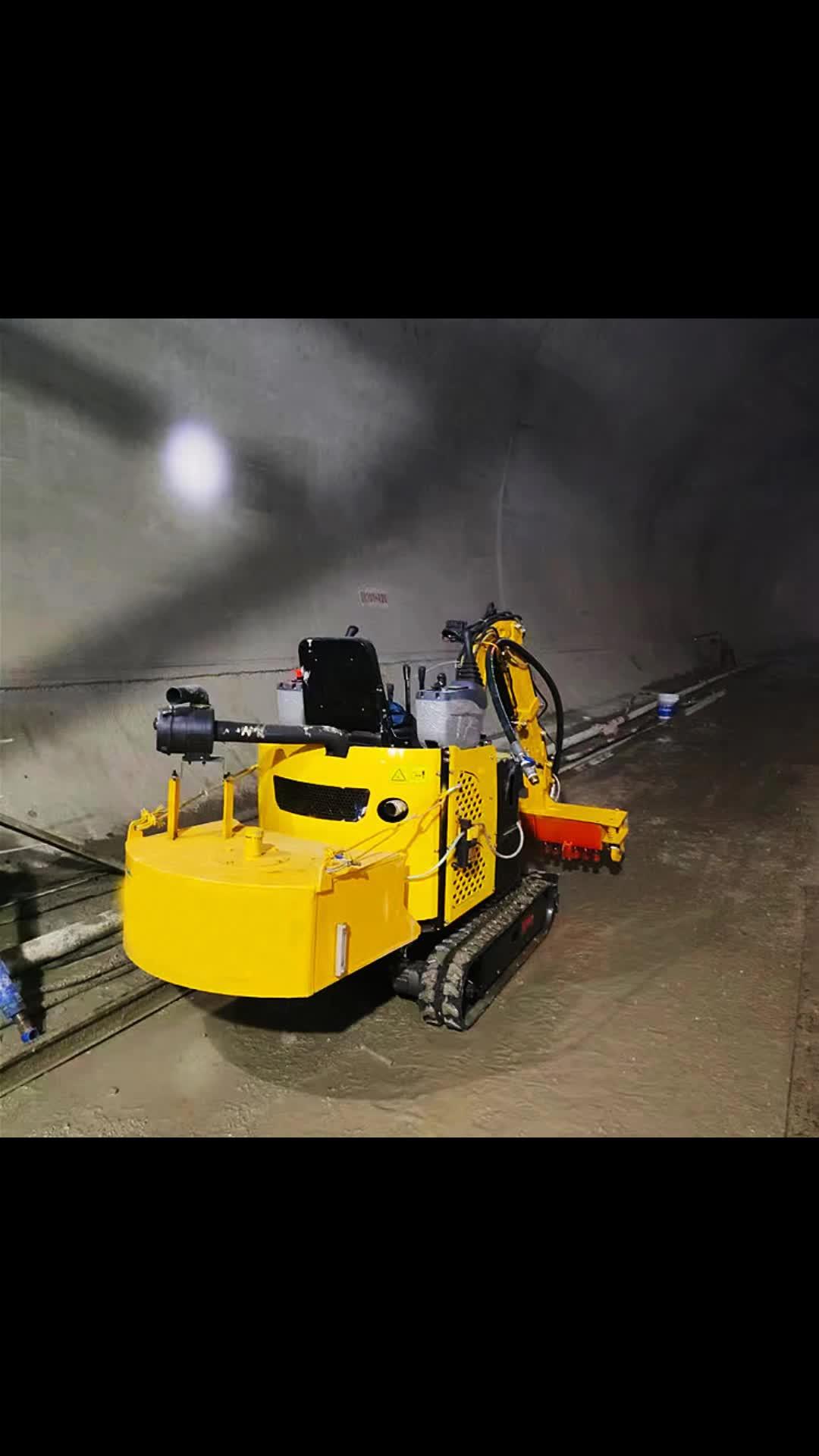 中铁十二局隧道凿毛机现场调试隧道凿毛机隧道凿毛机发货凿毛机厂家