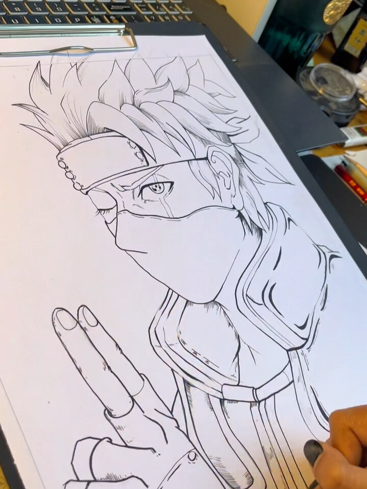 小画一张 卡卡西