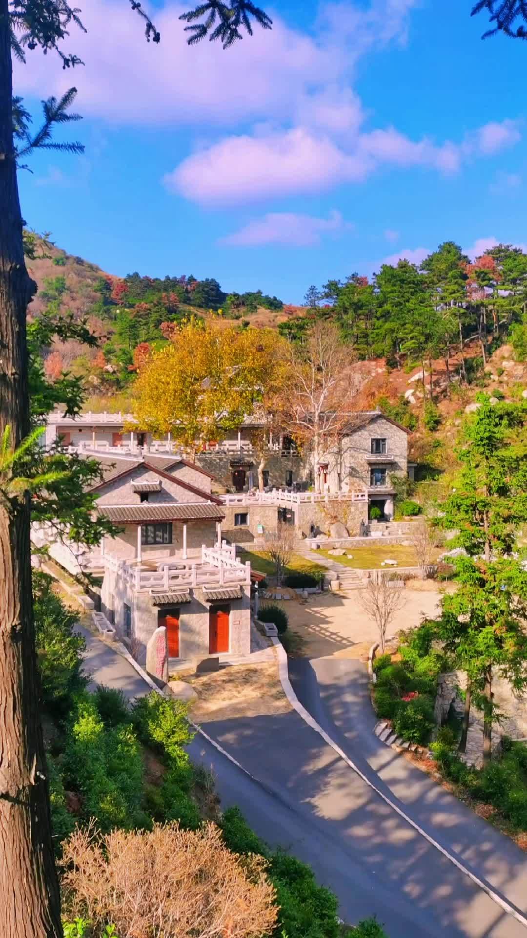 属于秋天的颜色 信阳山美水美的地方 龙袍山-度小视