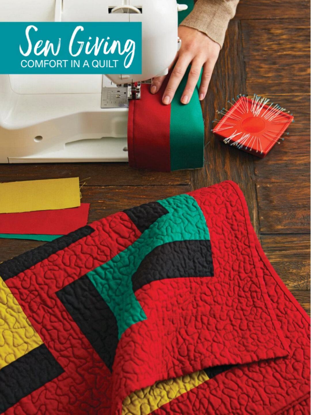 拼布教程831:拼布被