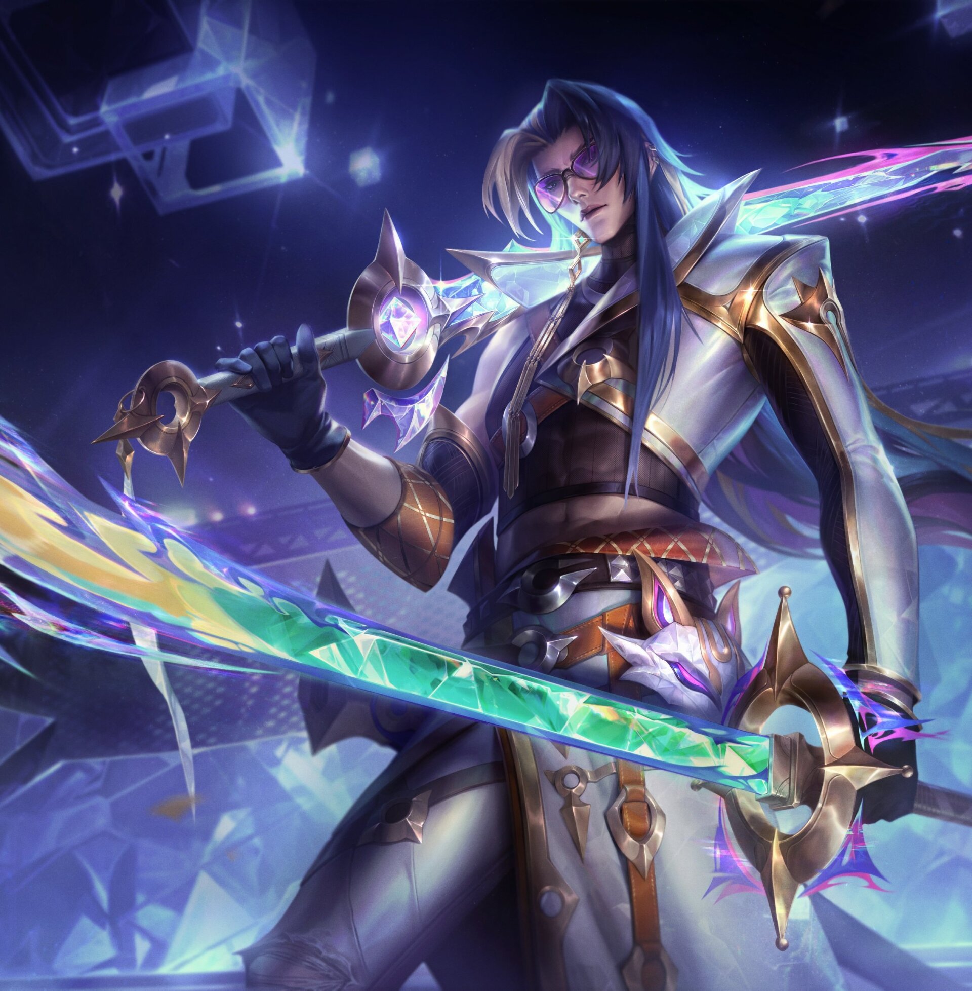 永恩至臻皮肤「心之钢男团」原画曝光!太帅