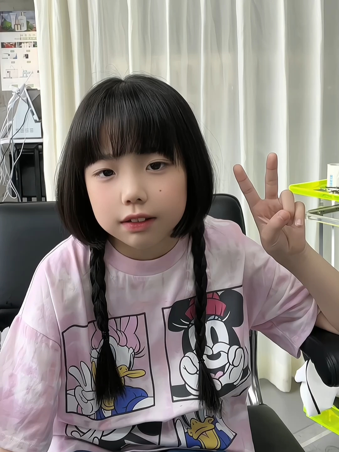 小朋友心心念念的水母头发型