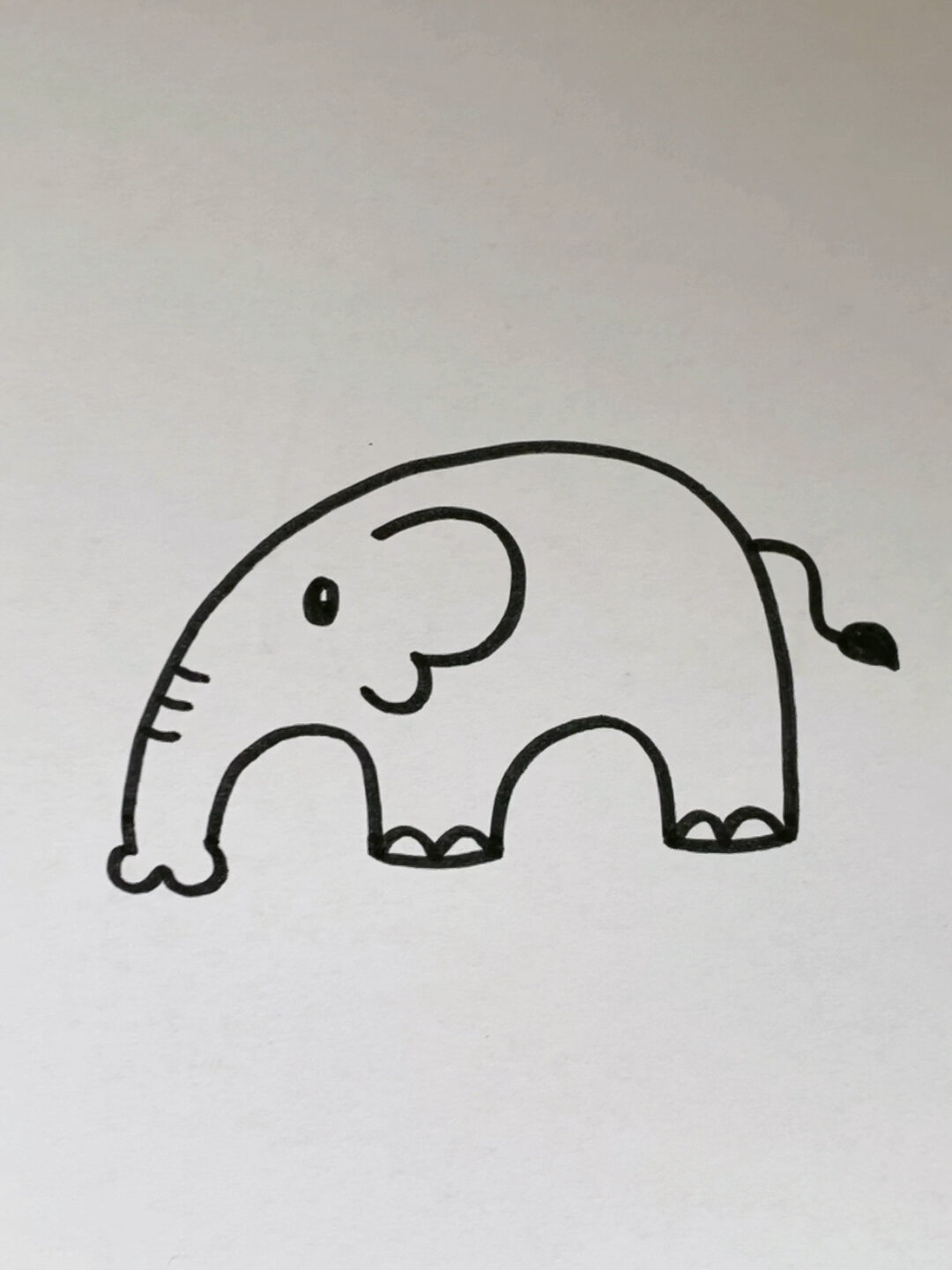 简单画大象