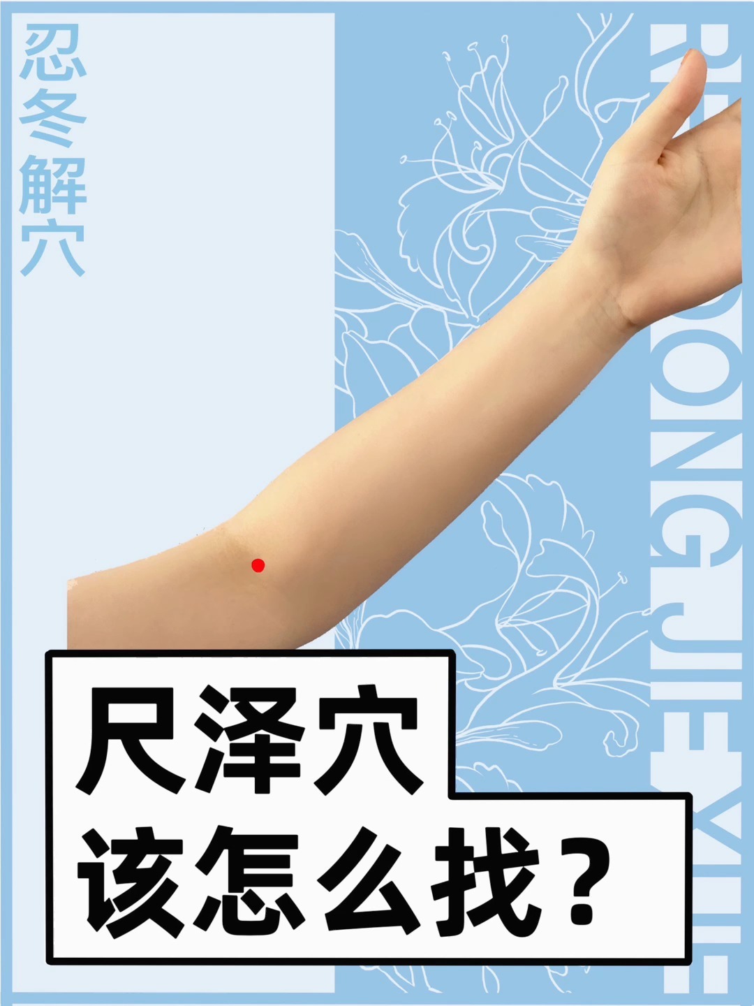 尺泽穴该怎么找?