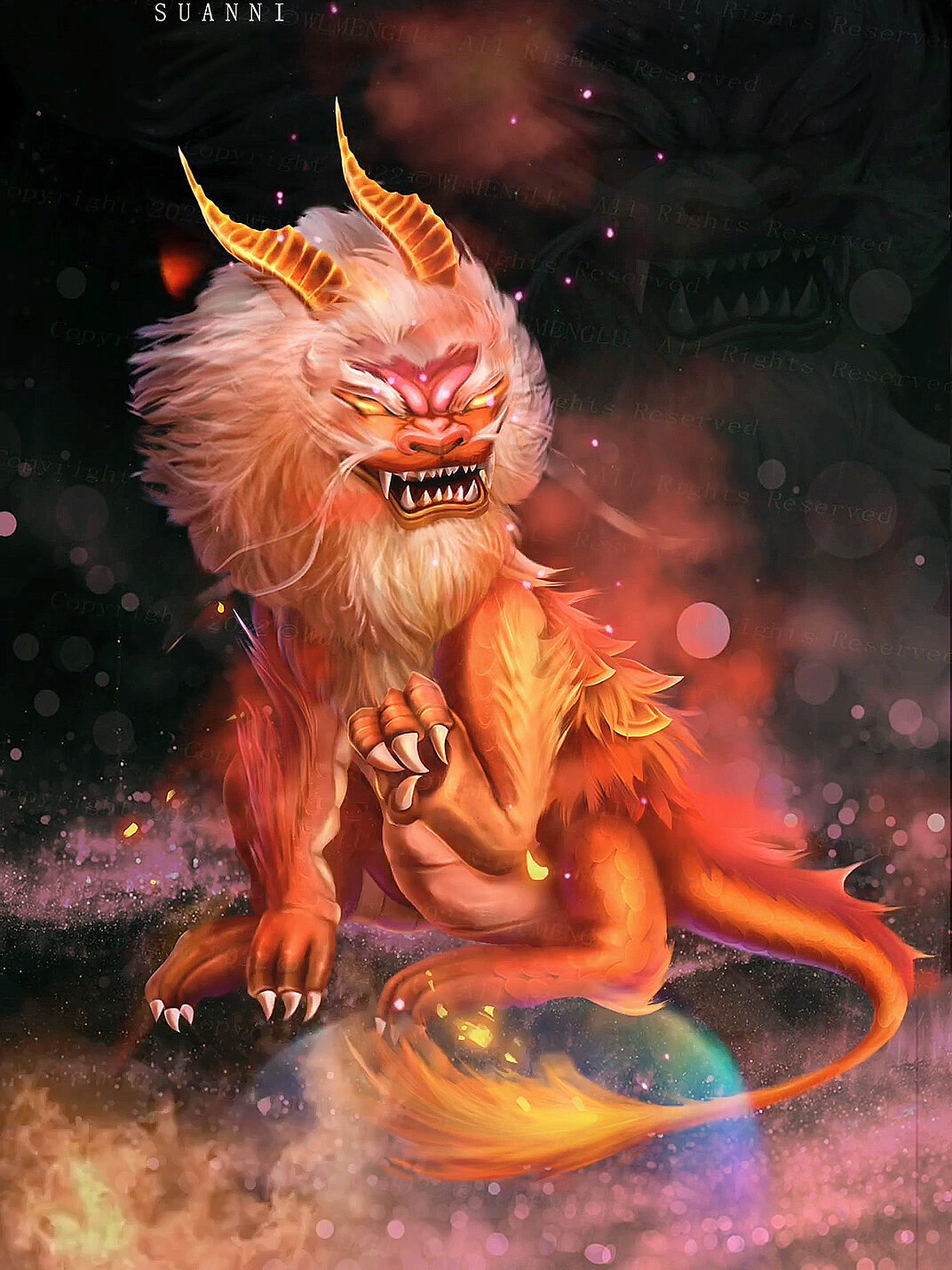 龙生九子系列-狻猊
