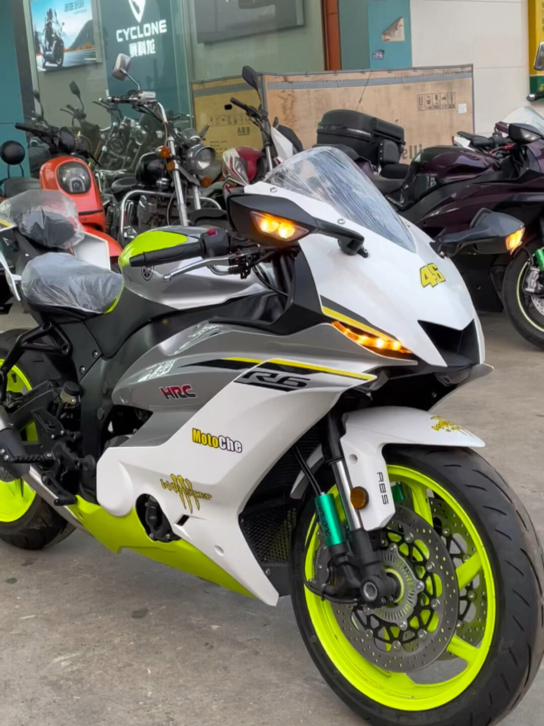 华鹰r6国产雅马哈r6双缸500排量