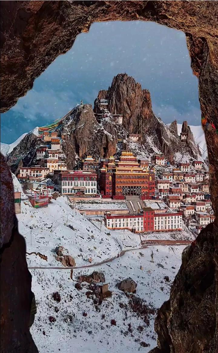 一个古老神秘的地方,西藏昌都丁青县孜珠寺