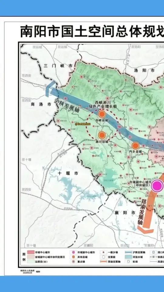 淅川到邓州高速规划图图片