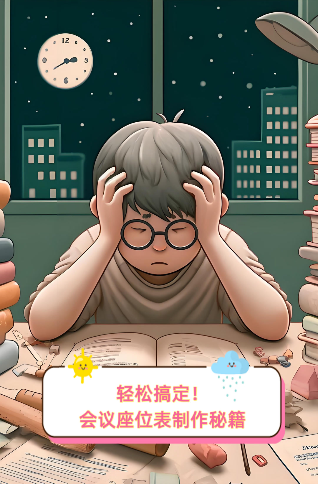 轻松搞定会议座位表制作秘籍