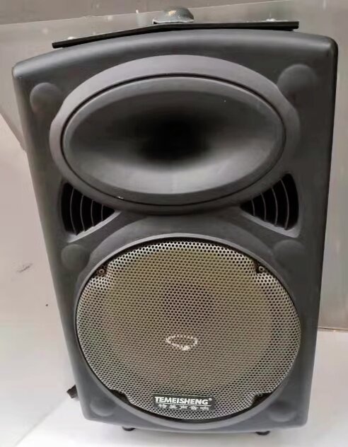 正品 特美声落地移动低音炮音箱