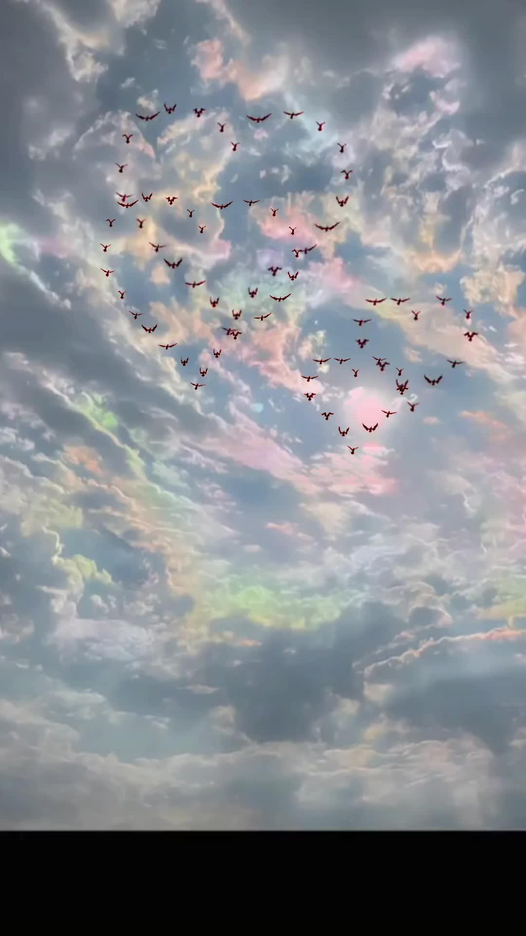 这么浪漫的爱心晚霞,一定要艾特最浪漫的人来看哇