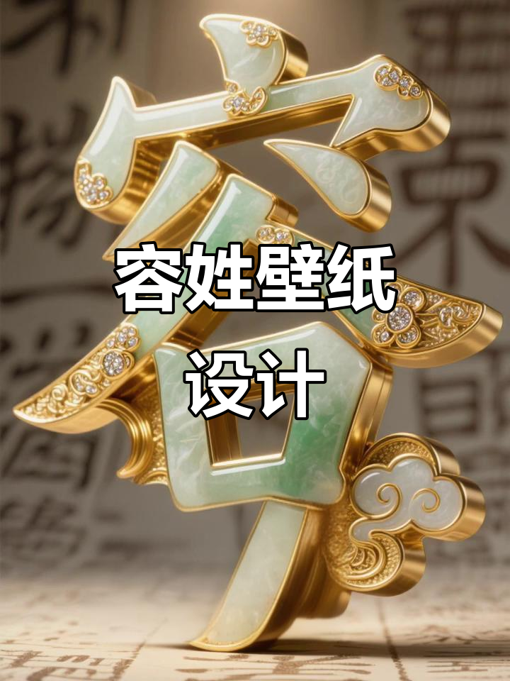 姓氏壁纸:容姓的独特魅力展示