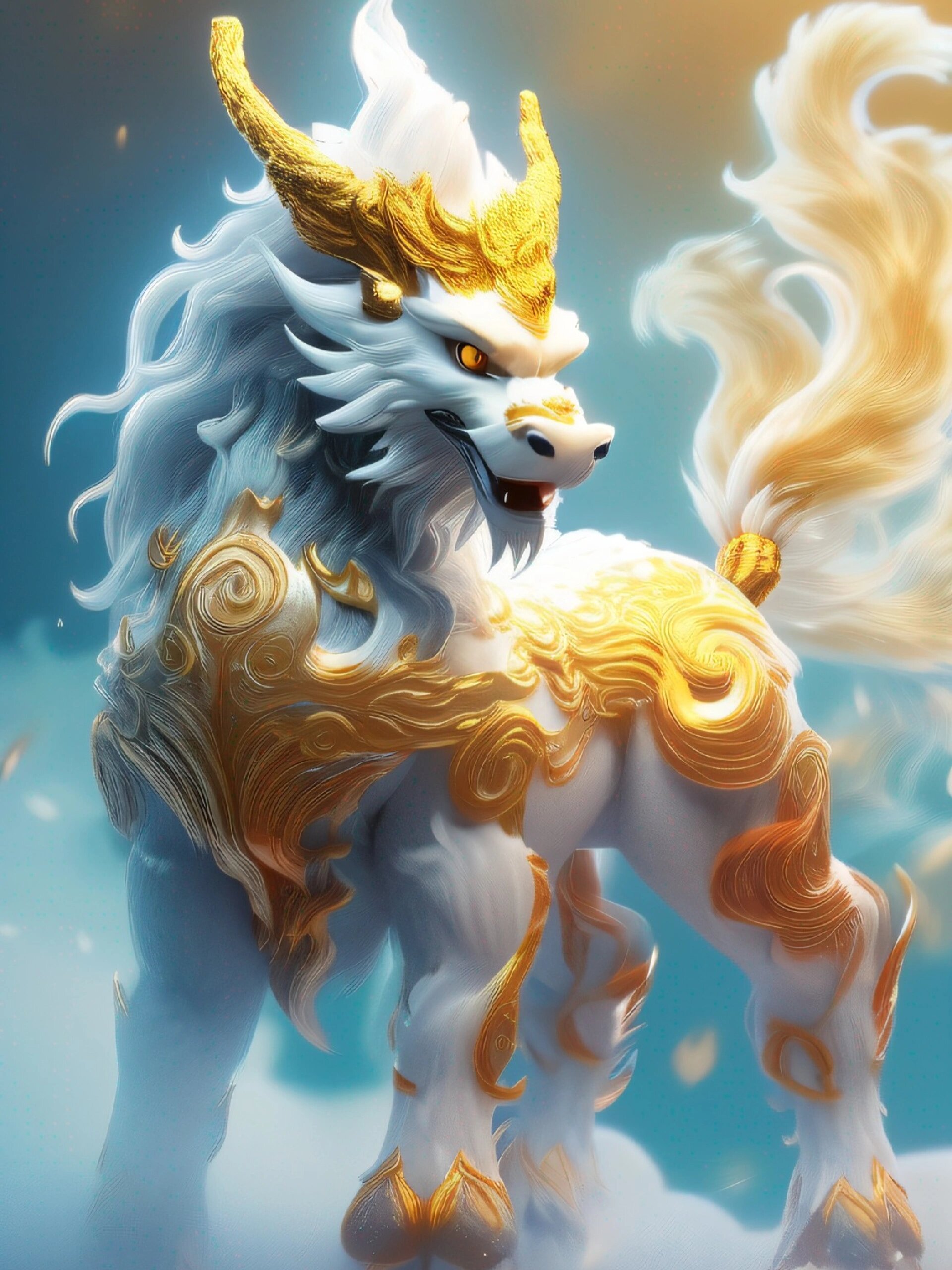 麒麟现世,福瑞降临!