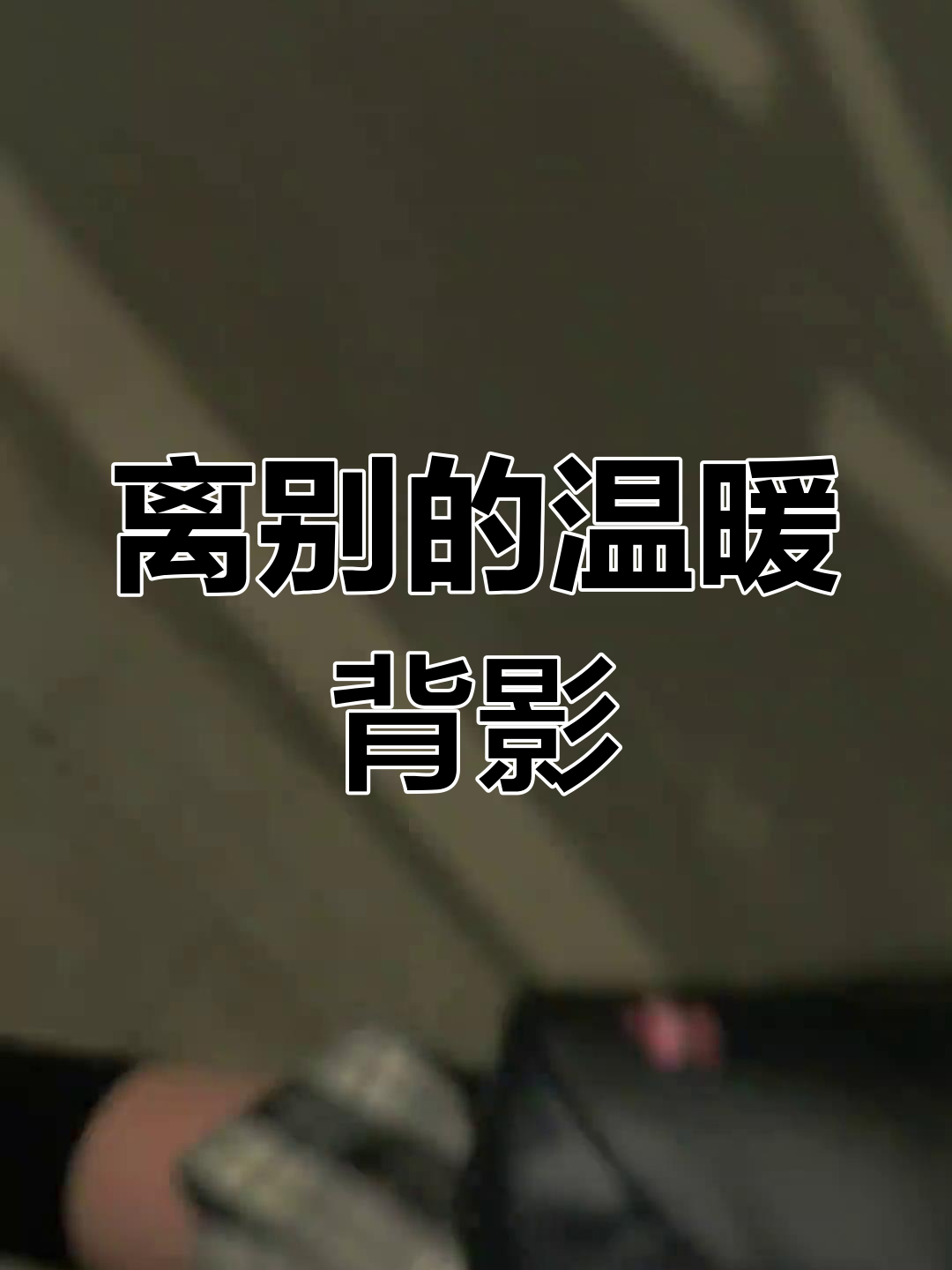 离别时的温暖背影,成长在悬崖边的花朵