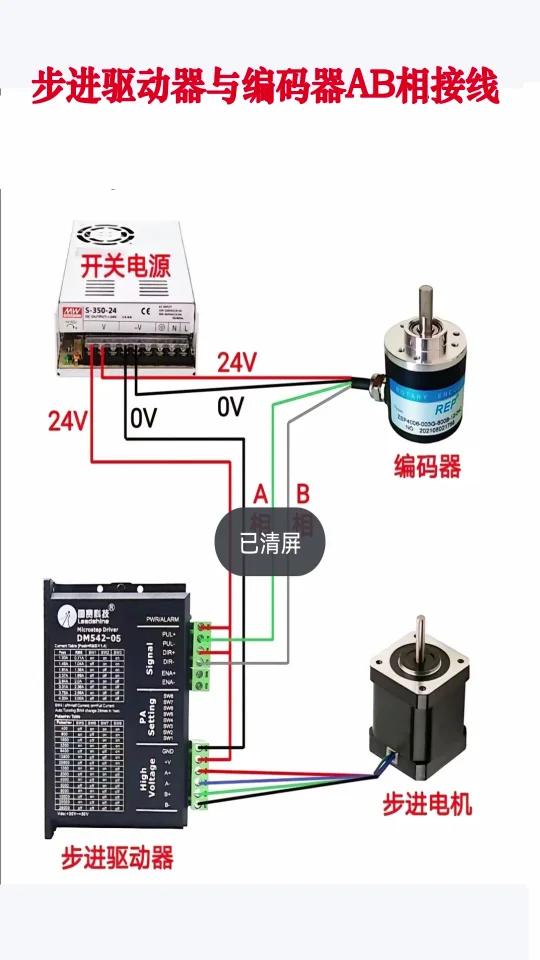 倍加福编码器接线图图片