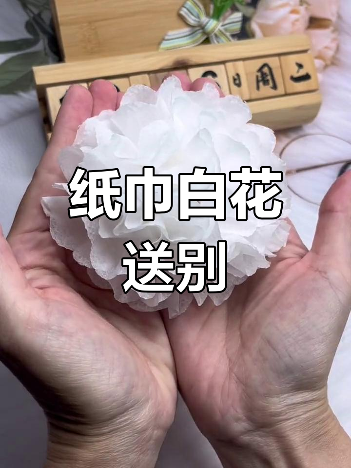 手工纸白花怎么做图片