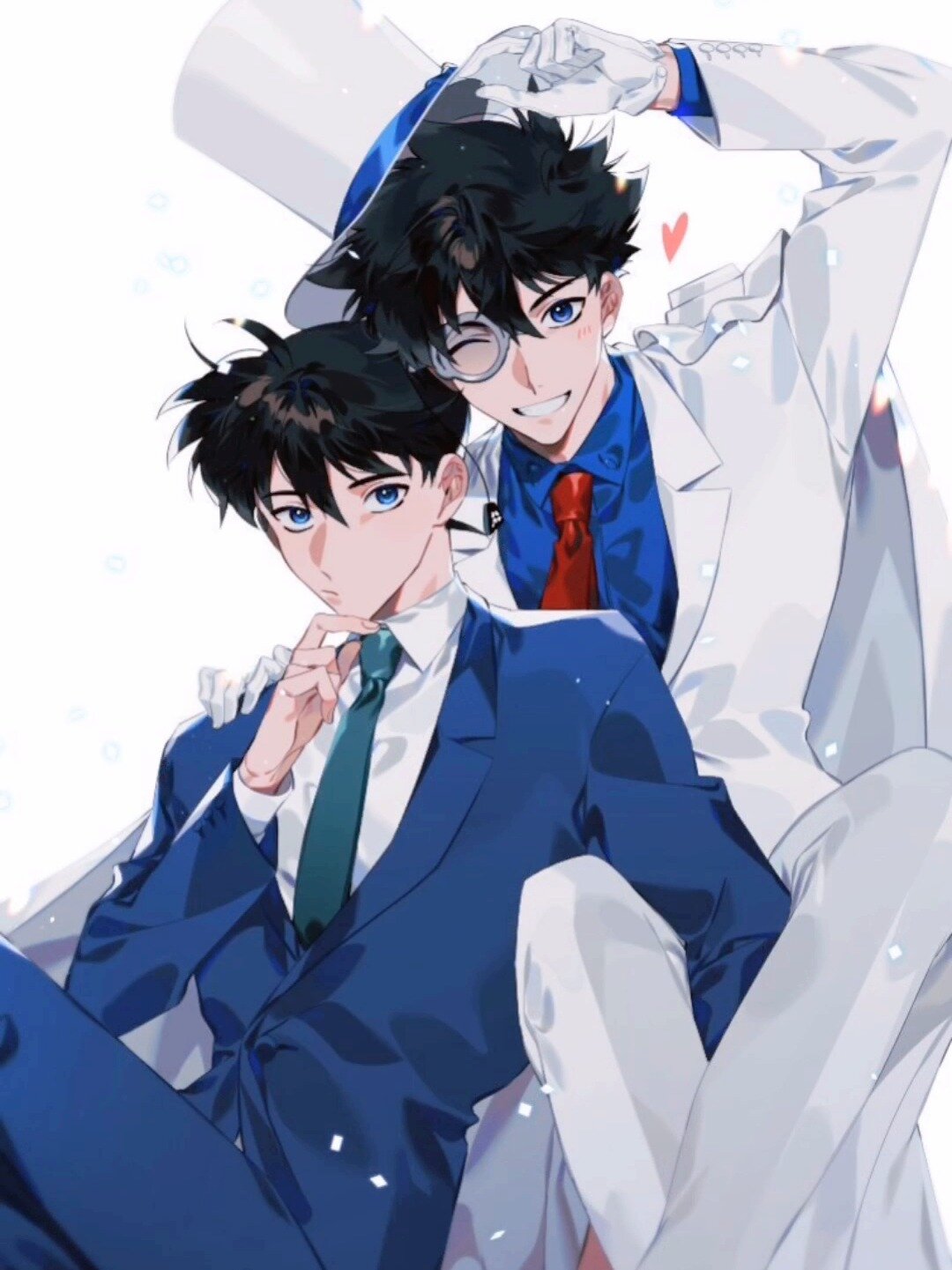 新一x基德,满满cp感