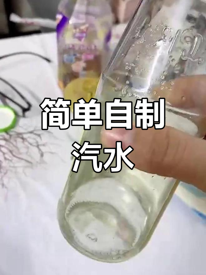 自制汽水制作方法