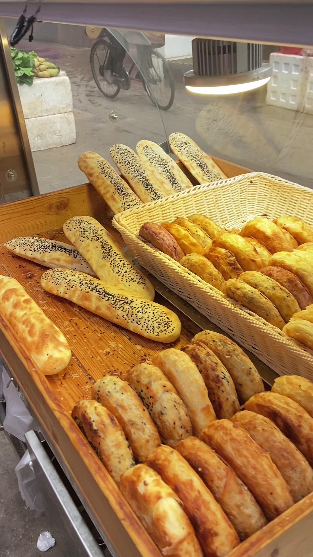 紫薯糖鼓火烧喜欢吗 新鲜出炉 宝鸡同城-度小视