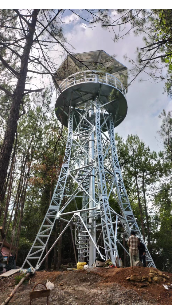 森林防火瞭望塔,观光瞭望塔-度小视