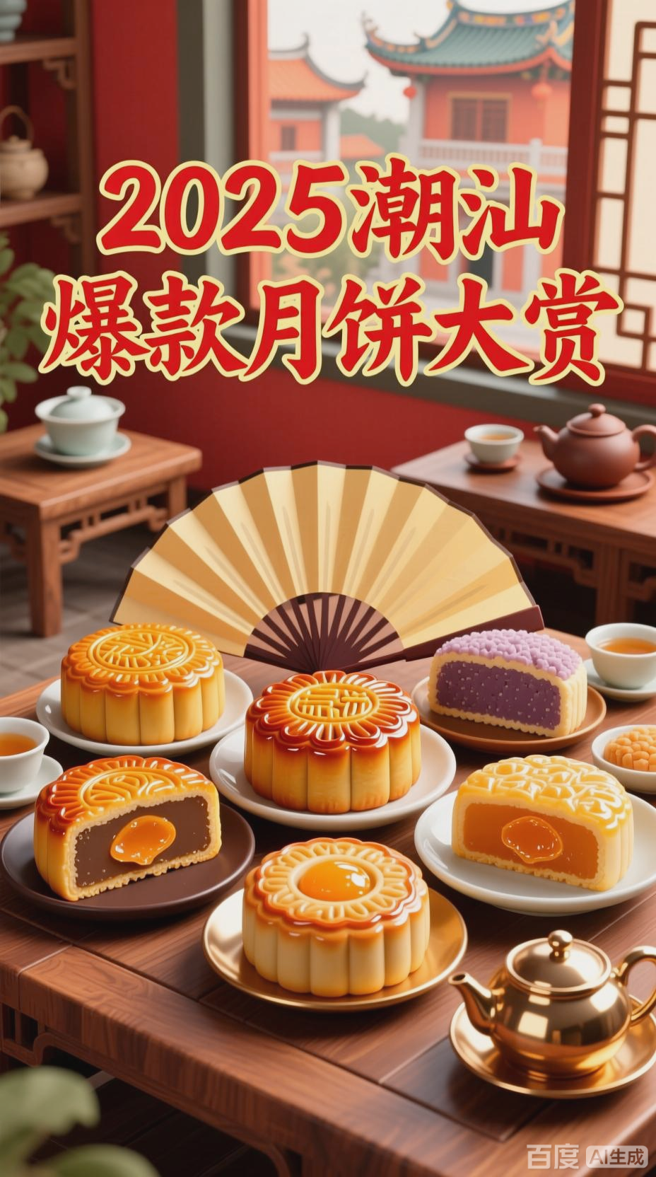 金秋月饼潮汕作秀