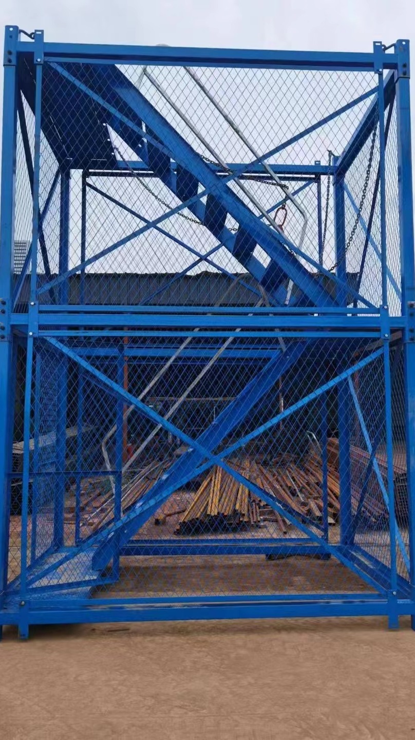 桥梁建筑施工安全梯笼