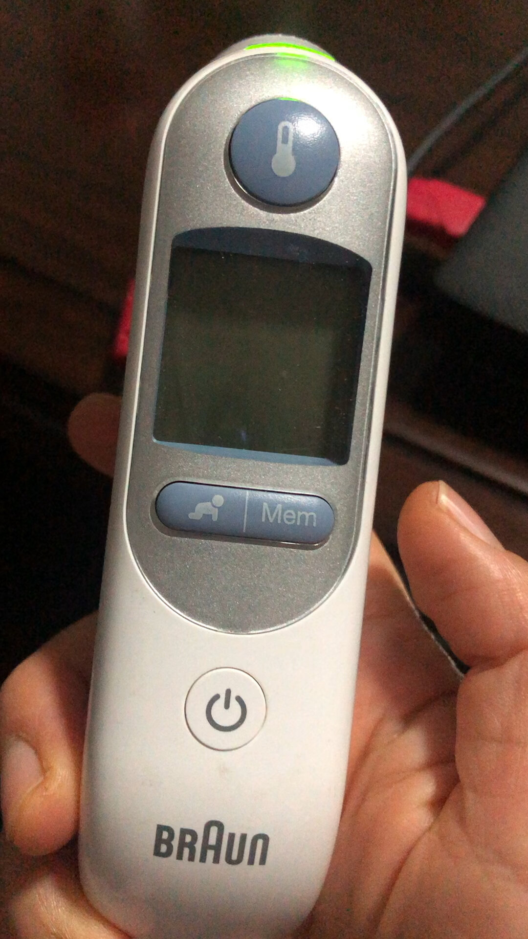 博朗耳温枪换电池出现故障
