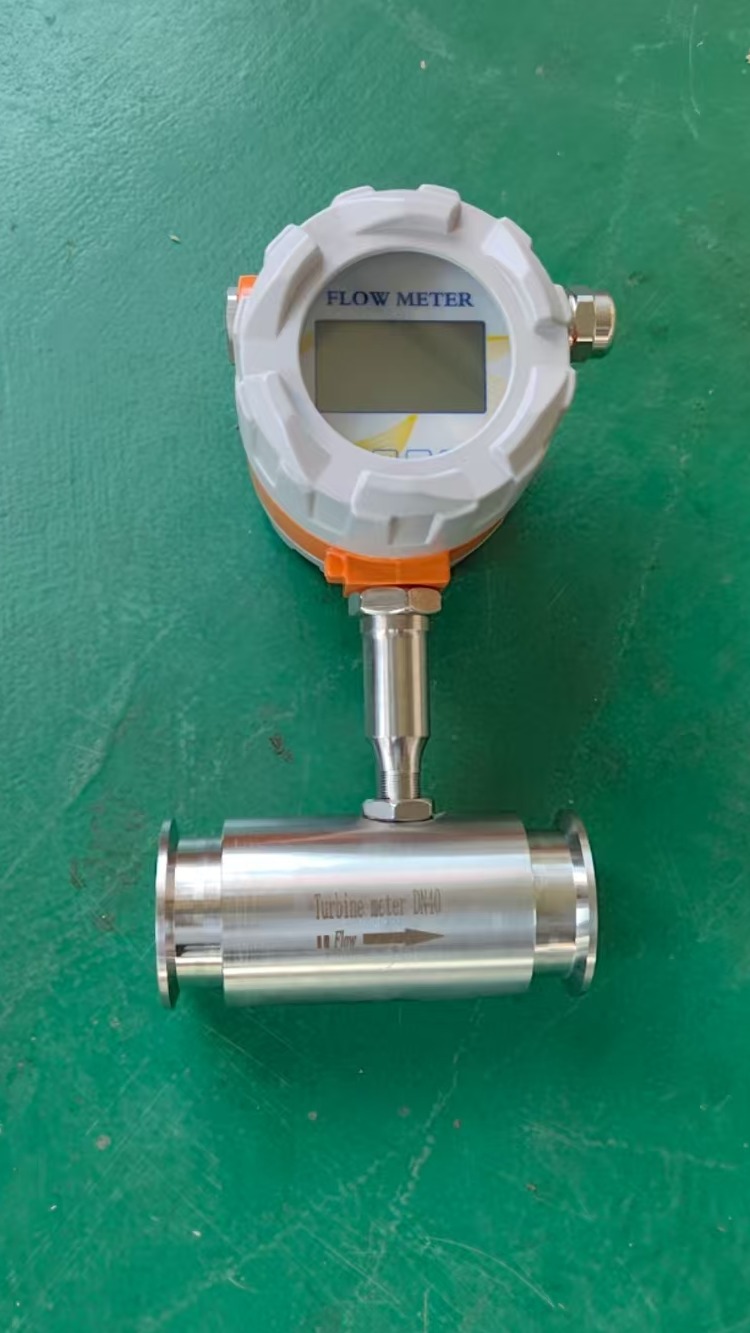 dn40不锈钢卡箍涡轮流量计