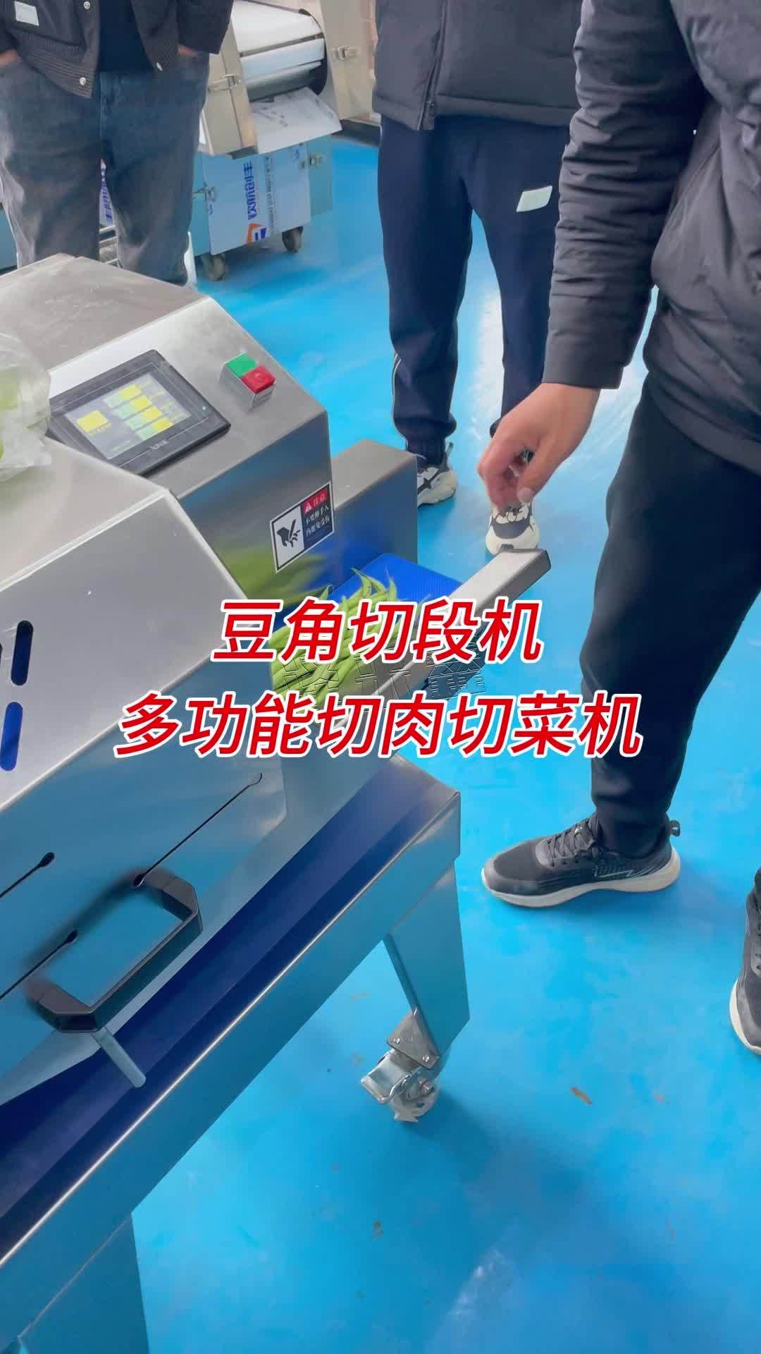 豆角切段机多功能切肉切菜机 熟肉切片机 豆角切段机