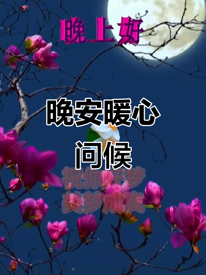 晚上好,送上最温暖的祝福,愿你一切顺利!