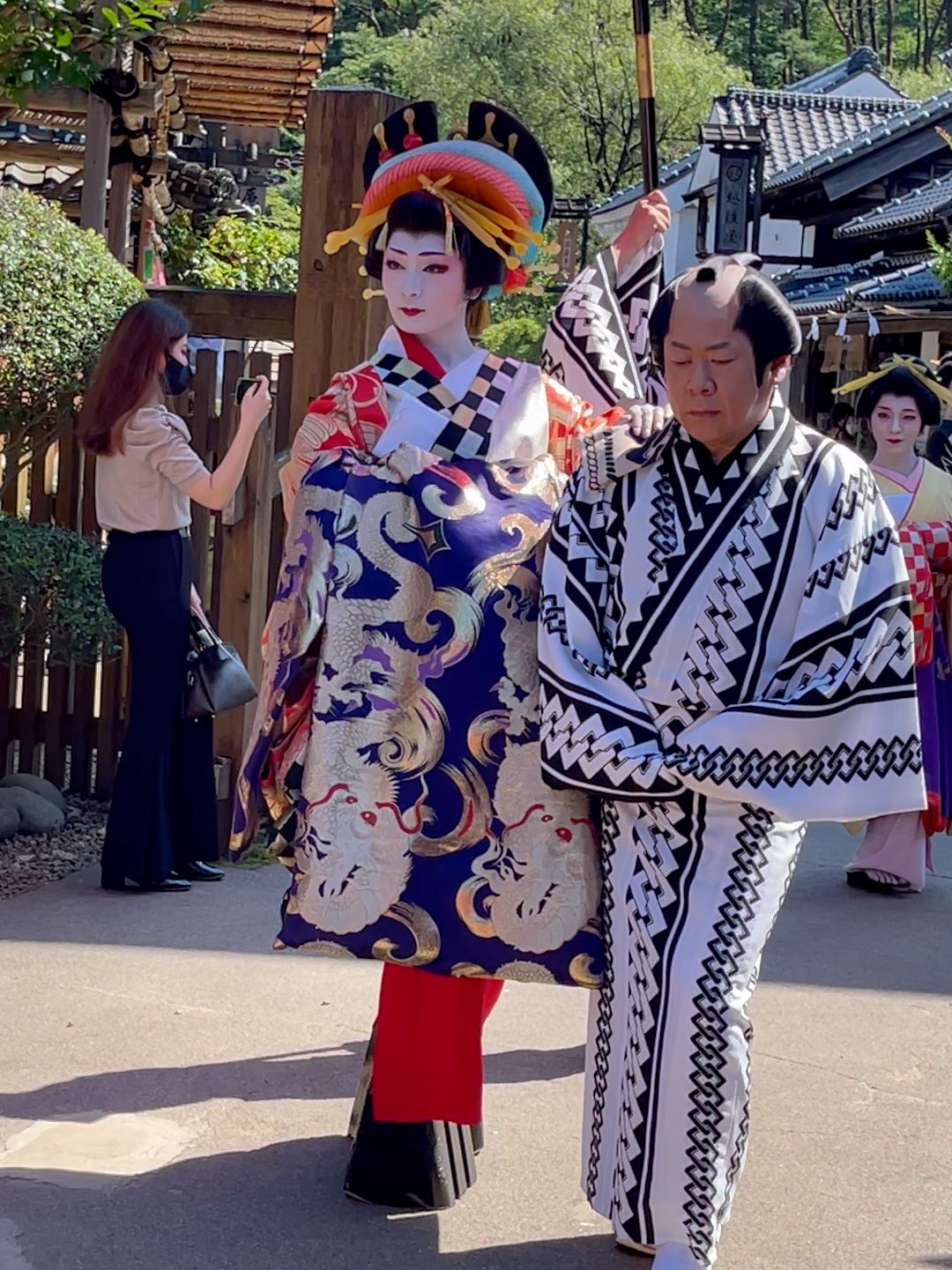 日本江户村花魁