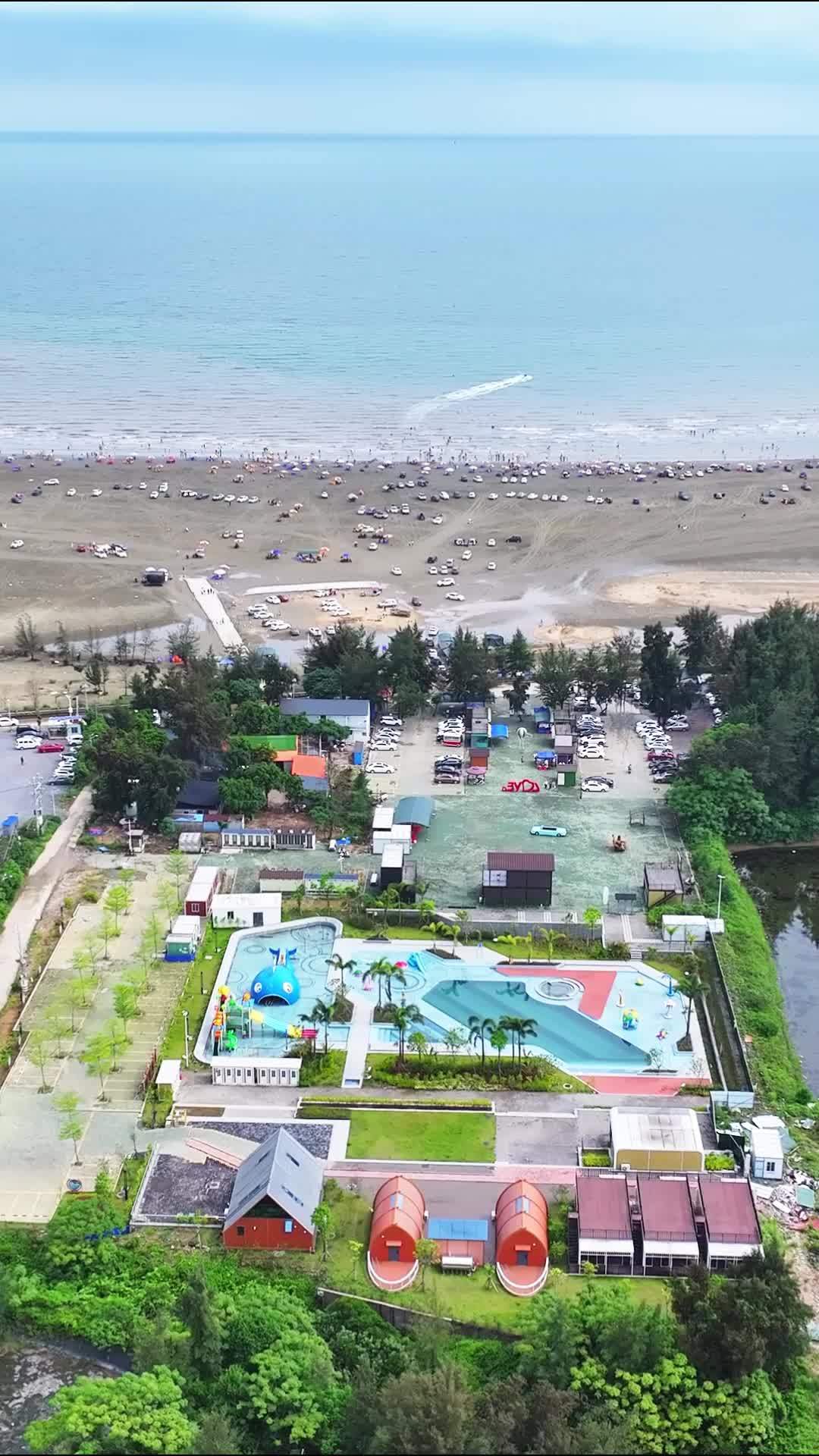 总要自驾一次防城港山新沙滩 总有一片海值得你去看看 防城港 我要