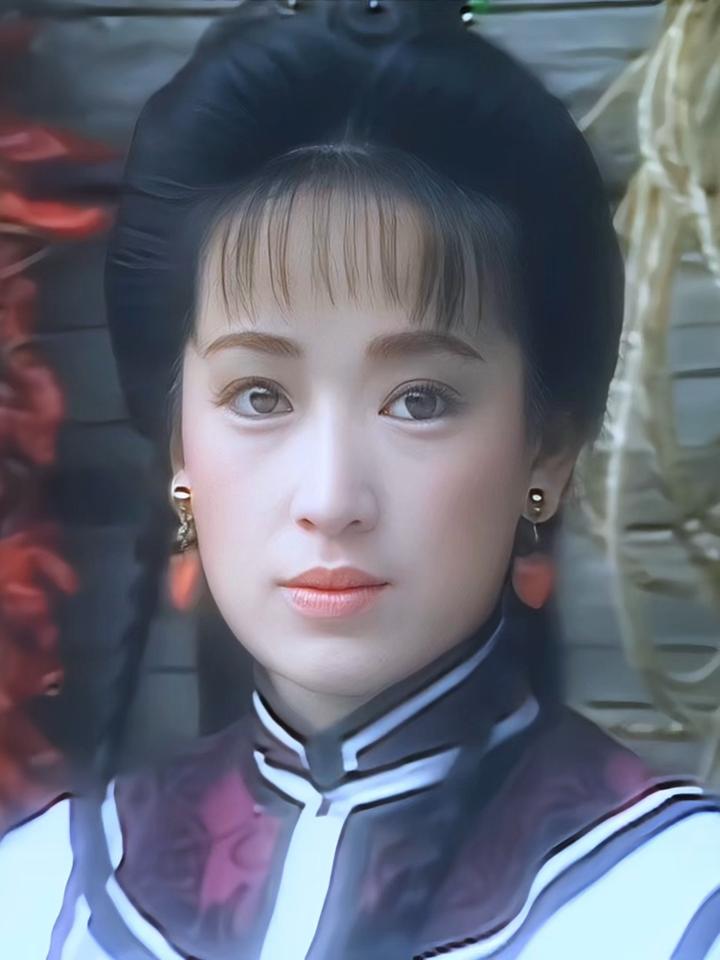 1991年武侠剧《雪山飞狐》,龚慈恩饰演的程灵素名场面太美了