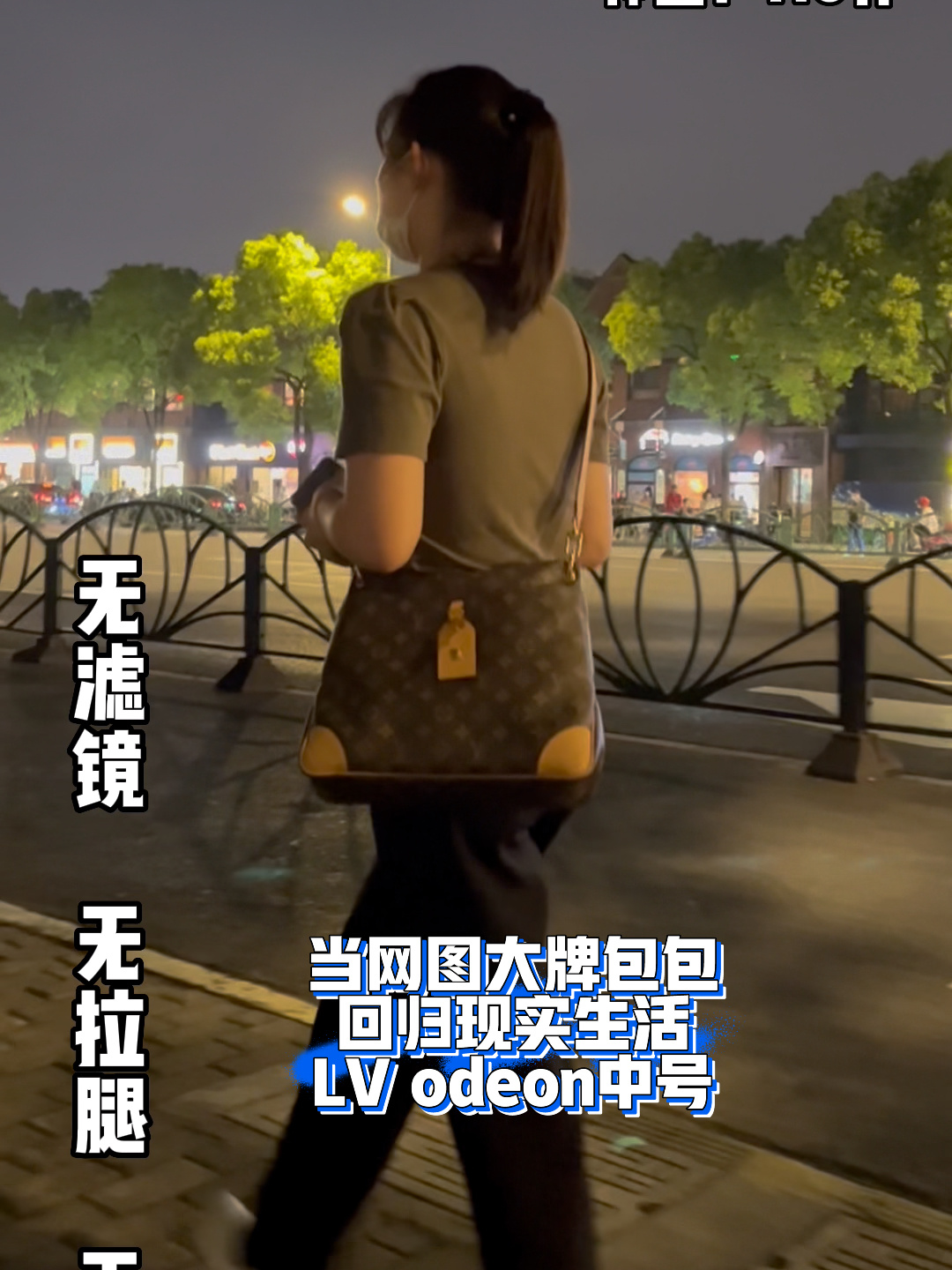 lv odeon 中号手袋