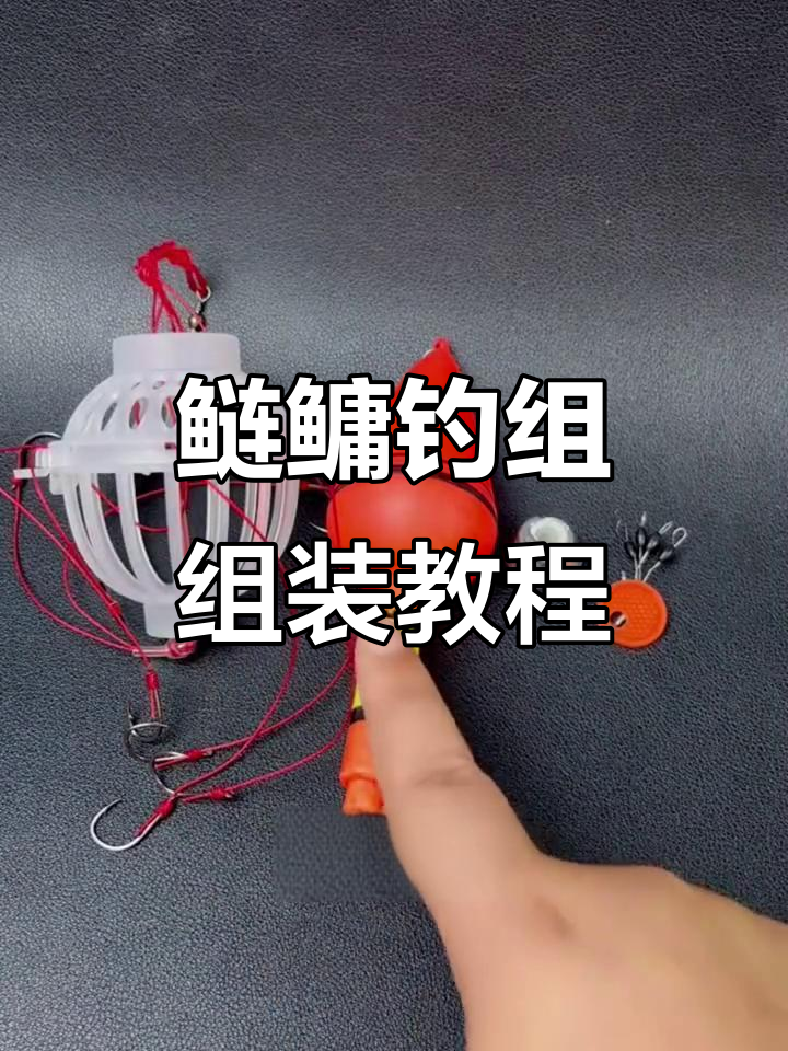 鲢鳙钓组安装全流程,轻松学会这些步骤