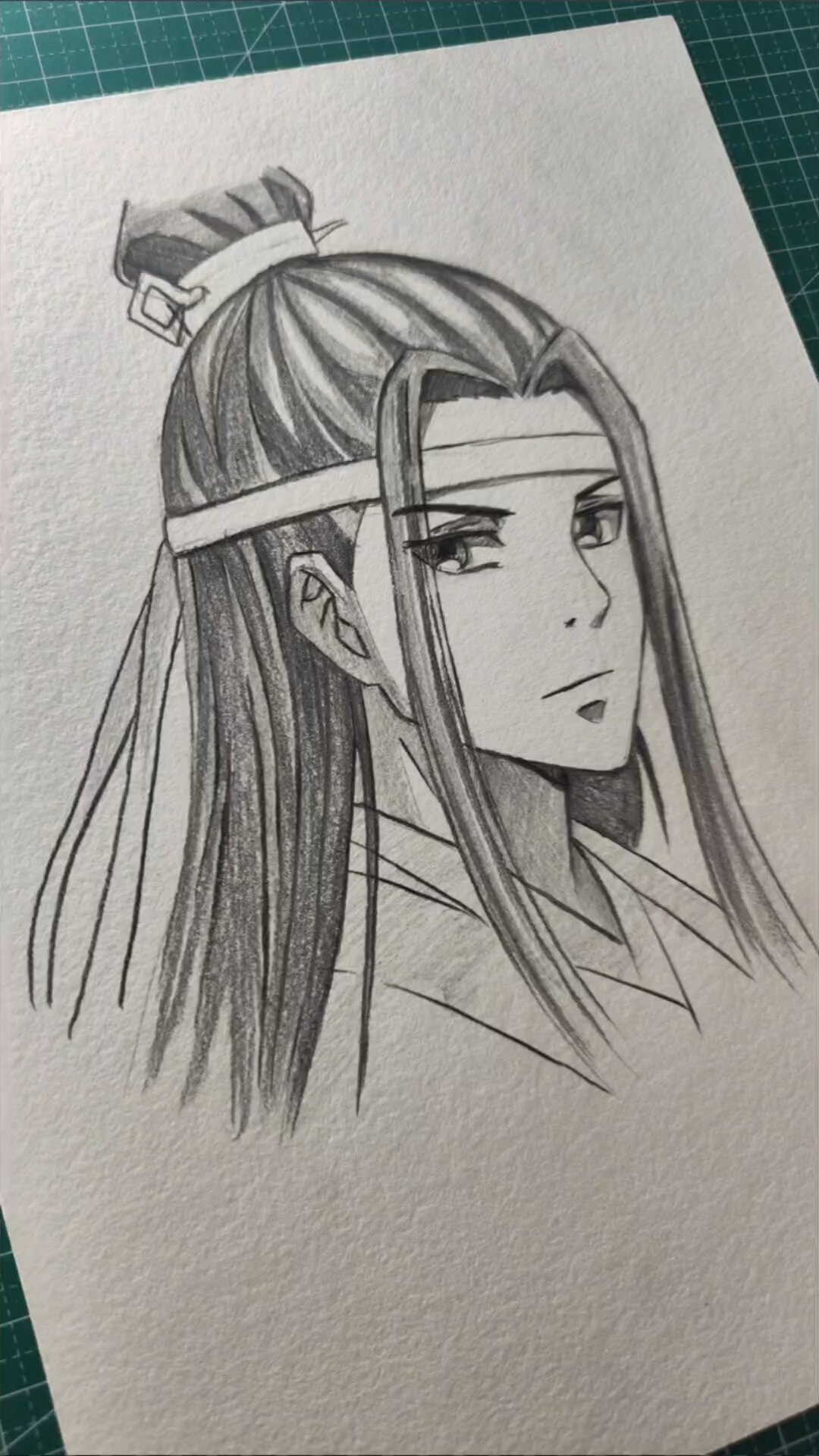 「绘画教程」魔道祖师 蓝忘机