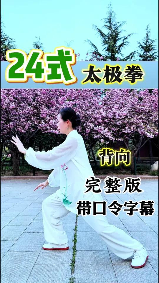 李德印的24式太极拳全套教学(李德印24式太极拳教学视频全集正反)