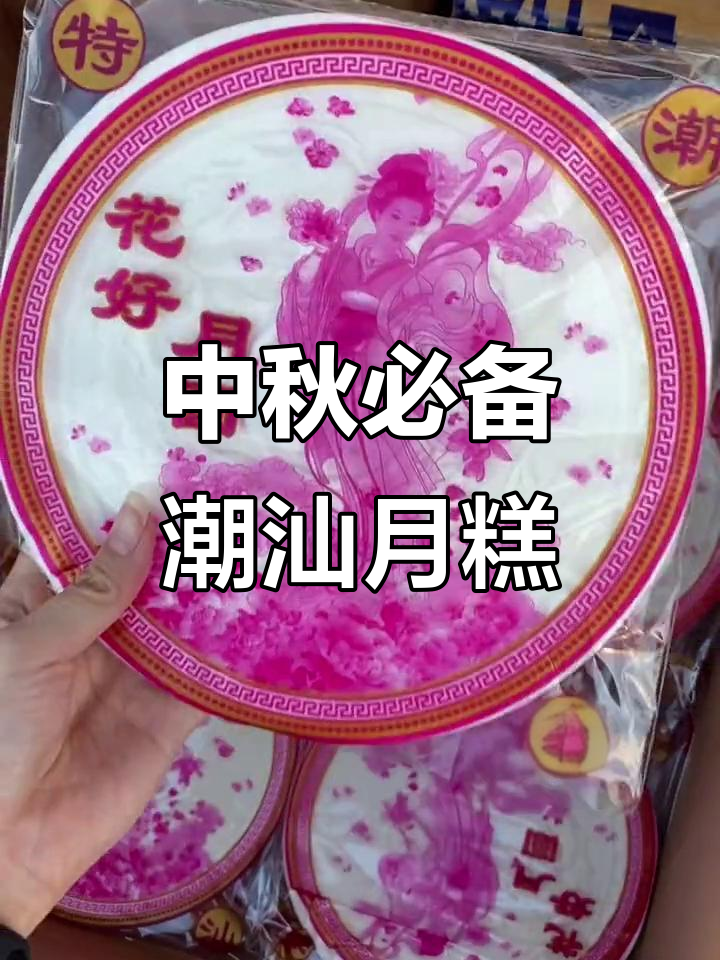 潮汕中秋月糕大揭秘:迷你,小号与大号全都有
