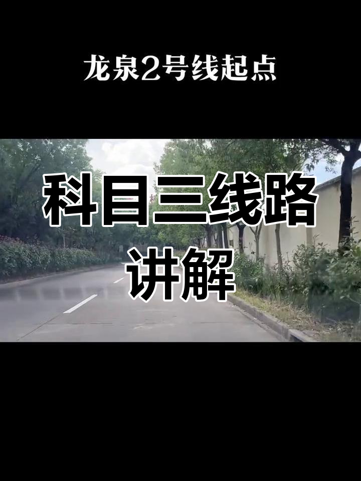 灌南科目三2号线图片