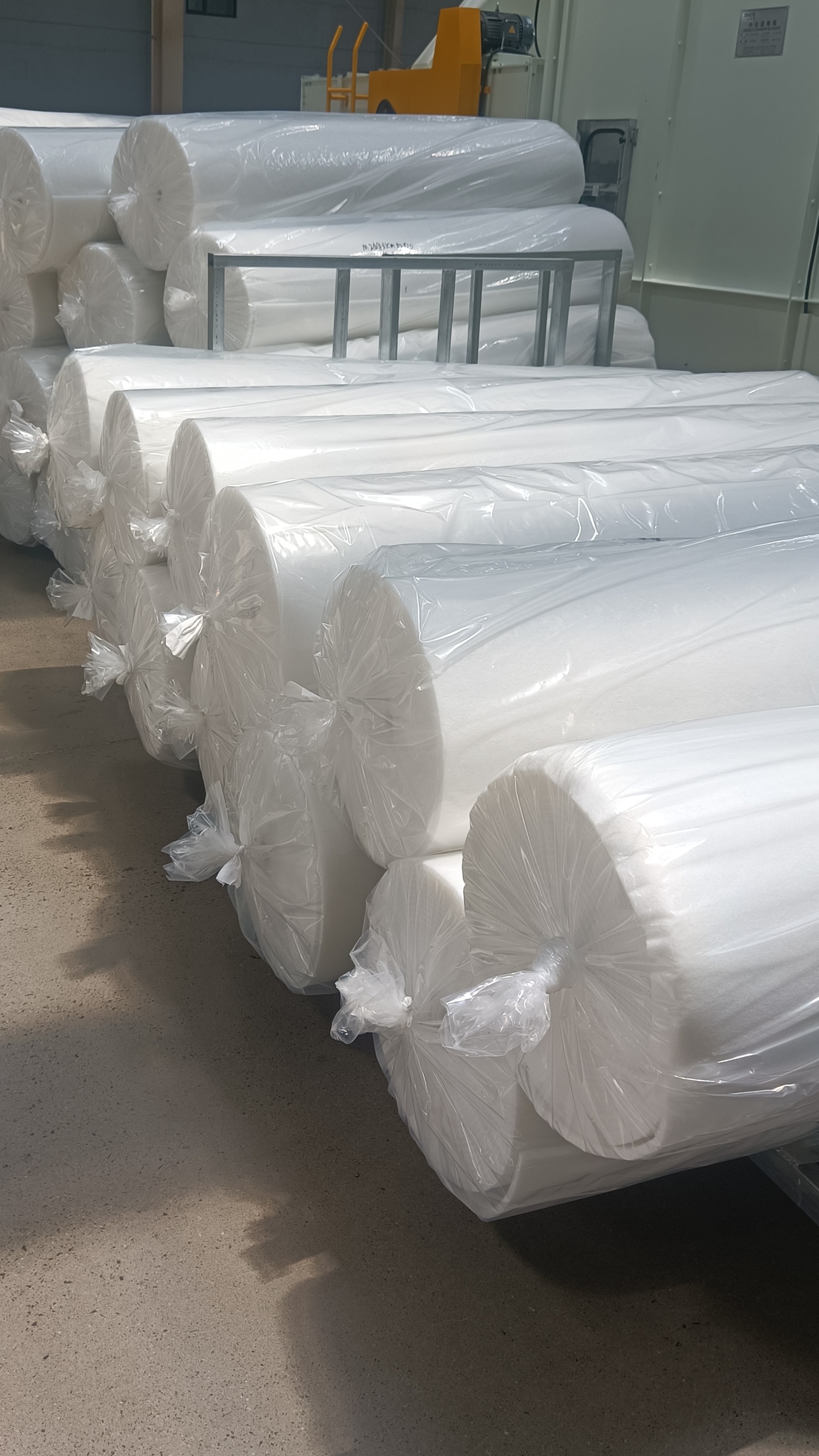 过滤棉的日常生产效果和展示