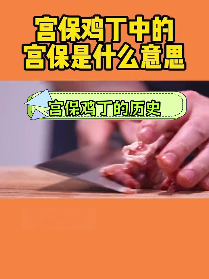 宫保鸡丁的来历图片