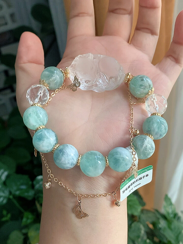 怪不得那么多人爱羽毛萤石