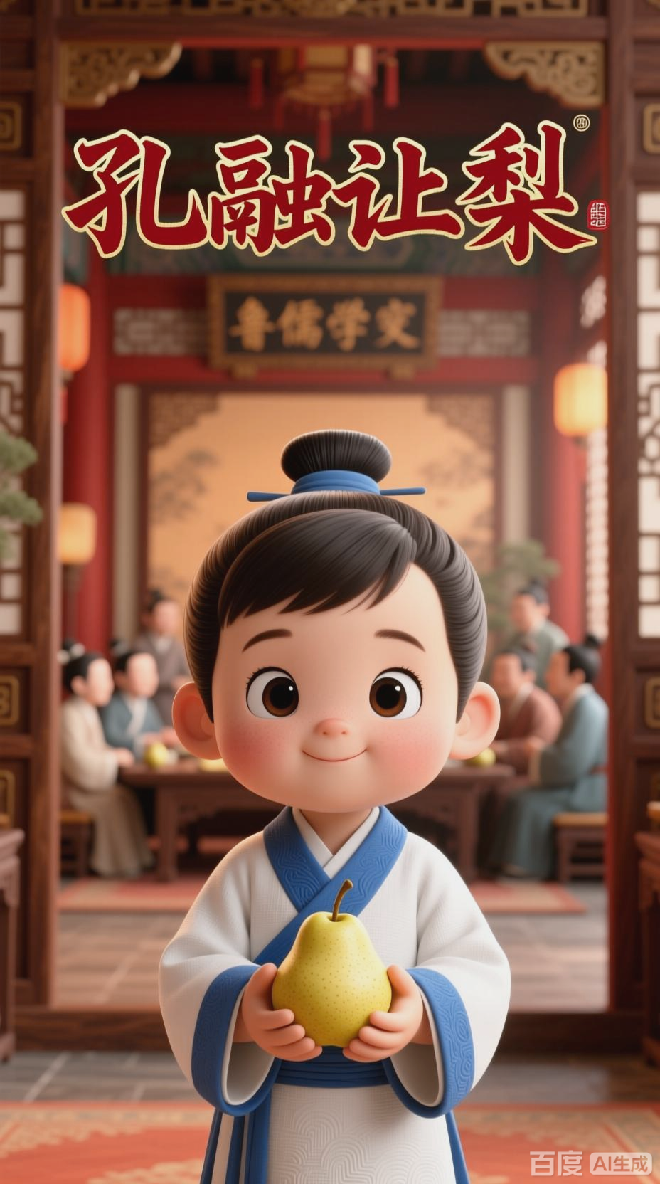 孔融让梨,传承谦让美德