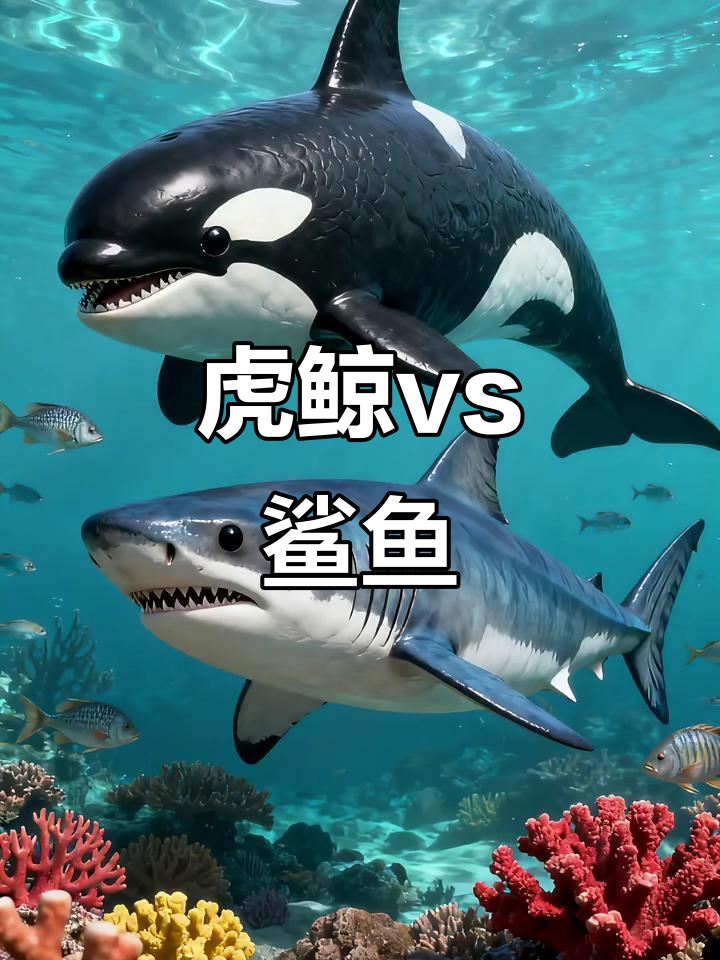 虎鲸与鲨鱼激战,究竟谁能胜出?