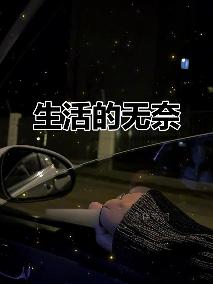 生活总是充满挑战,心酸与无奈让我们无法随心所欲