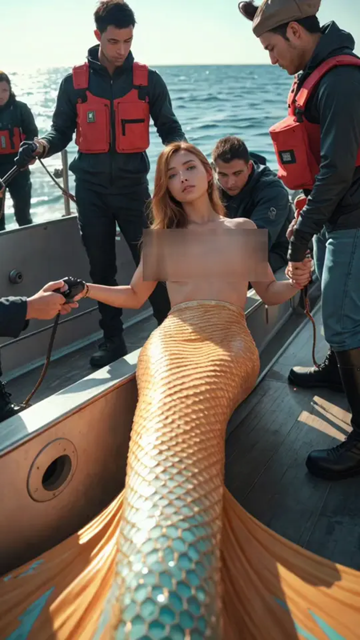 捕获野生美人鱼,美人鱼表演,美人鱼