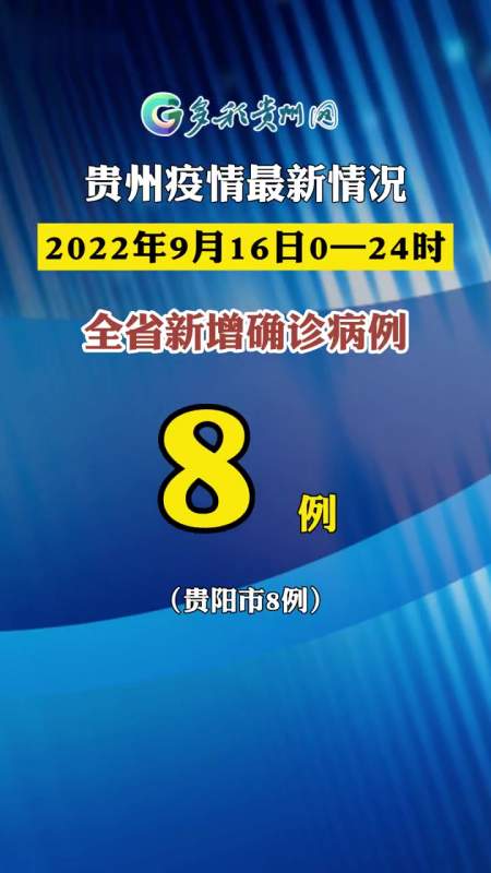 9月16日贵州省新冠肺炎疫情信息发布最新疫情贵阳疫情
