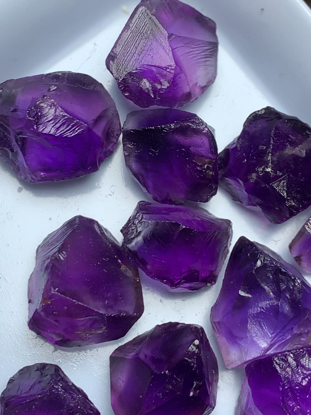紫水晶原石 38yen一个