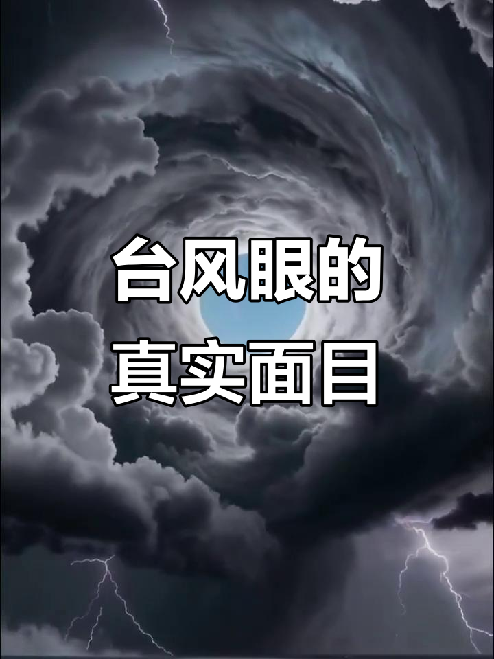 台风眼内部大揭秘,竟然是这样!